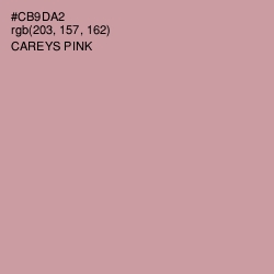 #CB9DA2 - Careys Pink Color Image